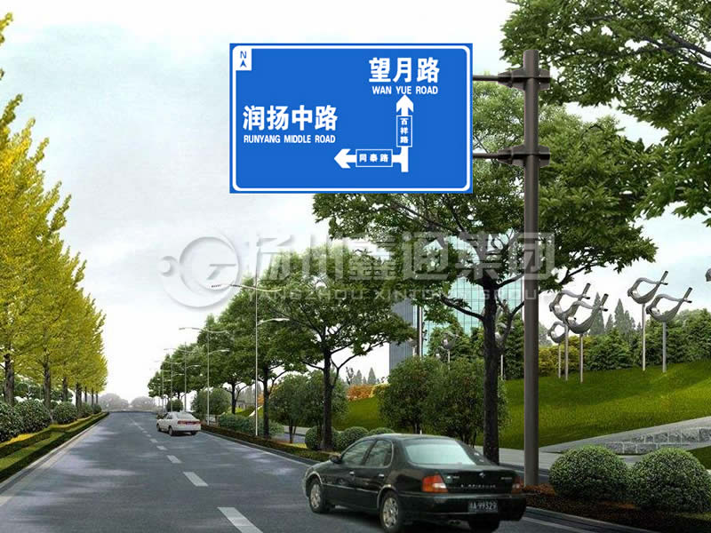 BZG-002，交通標(biāo)志桿，F(xiàn)型交通標(biāo)志桿