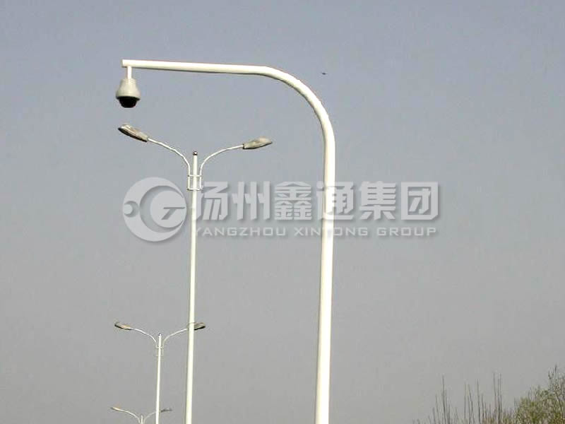 DJG-014，電子警察桿，彎臂球機(jī)桿