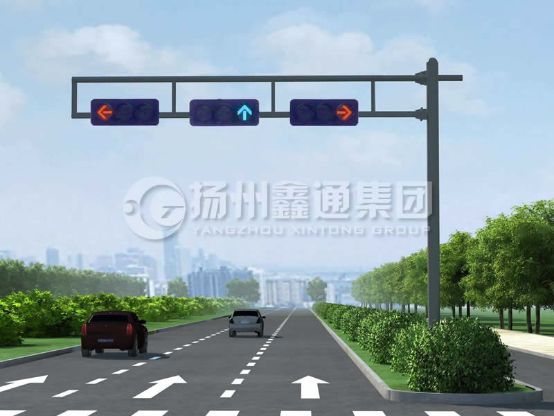 XHDG-040，F(xiàn)型框架信號(hào)燈桿