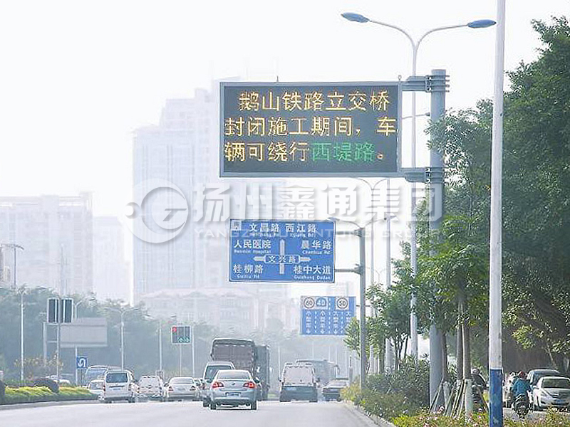 YDP-014，誘導(dǎo)屏桿，信息發(fā)布屏立桿